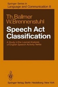 Enlarge image Cover: Speech Act Classification - Springer