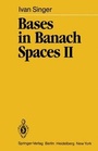Cover: Bases in Banach Spaces II - Springer