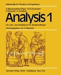 Cover: Analysis 1 - Springer