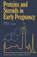 Cover: Proteins and Steroids in Early Pregnancy - Springer