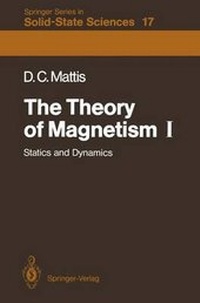 Enlarge image Cover: The Theory of Magnetism I - Springer