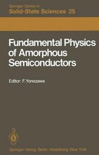 Abbildung von: Fundamental Physics of Amorphous Semiconductors - Springer