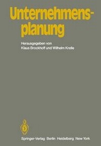 Enlarge image Cover: Unternehmensplanung - Springer
