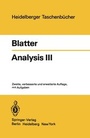 Cover: Analysis III - Springer