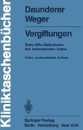 Cover: Vergiftungen - Springer