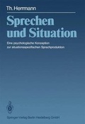 Cover: Sprechen und Situation - Springer