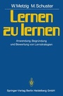 Cover: Lernen zu lernen - Springer