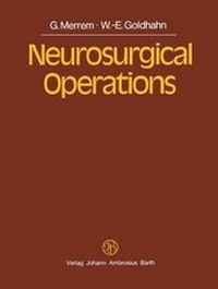 Enlarge image Cover: Neurosurgical Operations - Springer