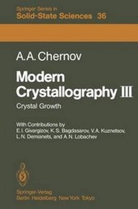 Abbildung von: Modern Crystallography III - Springer