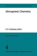 Cover: Atmospheric Chemistry - Springer