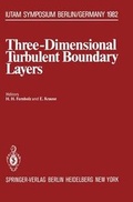 Cover: Three-Dimensional Turbulent Boundary Layers - Springer