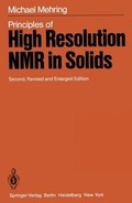 Cover: Principles of High Resolution NMR in Solids - Springer