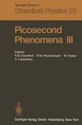 Cover: Picosecond Phenomena III - Springer