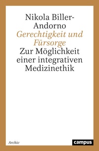 Abbildung von: Gerechtigkeit und Fürsorge - Campus