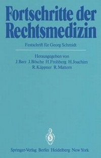 Abbildung von: Fortschritte der Rechtsmedizin - Springer