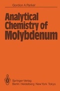 Cover: Analytical Chemistry of Molybdenum - Springer