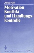 Cover: Motivation, Konflikt und Handlungskontrolle - Springer