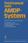Cover: Testmanual zum AMDP-System - Springer
