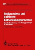 Cover: Risikoanalyse und politische Entscheidungsprozesse - Springer