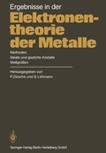 Cover: Ergebnisse in der Elektronentheorie der Metalle - Springer