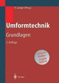 Enlarge image Cover: Umformtechnik - Springer