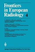 Cover: Frontiers in European Radiology - Springer