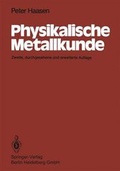 Cover: Physikalische Metallkunde - Springer