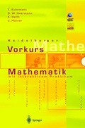 Cover: Heidelberger Vorkurs Mathematik f&uuml;r Naturwissenschaftler und Ingenieure - Springer