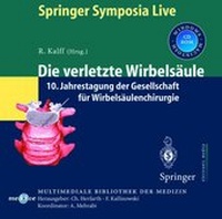 Enlarge image Cover: Die verletzte Wirbelsäule - Springer