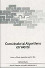 Cover: Combinatorial Algorithms on Words - Springer