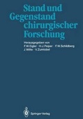 Cover: Stand und Gegenstand chirurgischer Forschung - Springer