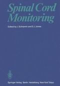 Cover: Spinal Cord Monitoring - Springer