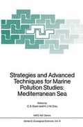 Cover: Strategies and Advanced Techniques for Marine Pollution Studies - Springer