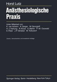 Abbildung von: Anästhesiologische Praxis - Springer
