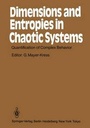 Cover: Dimensions and Entropies in Chaotic Systems - Springer