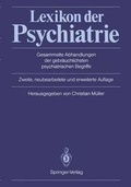 Cover: Lexikon der Psychiatrie - Springer