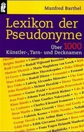 Cover: Lexikon der Pseudonyme - Ullstein Taschenbuchverlag