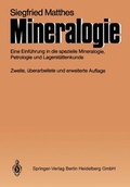 Cover: Mineralogie - Springer