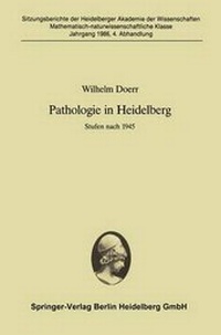 Enlarge image Cover: Pathologie in Heidelberg - Springer