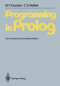 Cover: Programming in Prolog - Springer