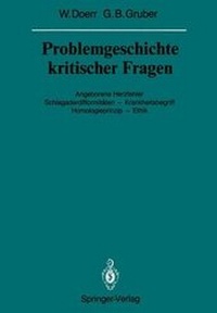 Enlarge image Cover: Problemgeschichte kritischer Fragen - Springer