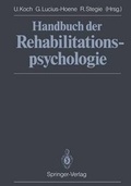 Cover: Handbuch der Rehabilitationspsychologie - Springer