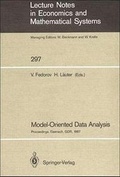 Cover: Model-Oriented Data Analysis - Springer