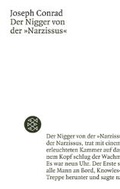Cover: Der Nigger von der Narzissus - Fischer Taschenbuch