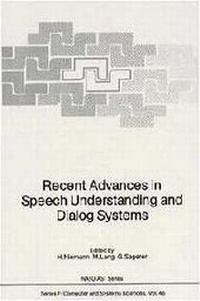 Enlarge image Cover: Recent Advances in Speech Understanding and Dialog Systems - Springer