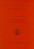 Cover: Autobiographische Traditionen in Byzanz - Verlag der &ouml;sterreichischen Akademie der Wissenschaften