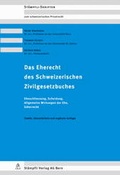 Cover: Das Eherecht des Schweizerischen Zivilgesetzbuch - St&auml;mpfli Verlag AG