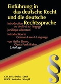 Cover: Einf&uuml;hrung in das deutsche Recht und die deutsche Rechtssprache - St&auml;mpfli Verlag AG