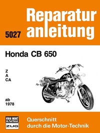 Abbildung von: Honda CB 650 Z / A / CA / ab 1978 - Bucheli