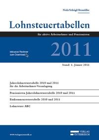 Abbildung von: Lohnsteuertabellen 2011 inklusive Rechner zum Download - Verlag Österreich